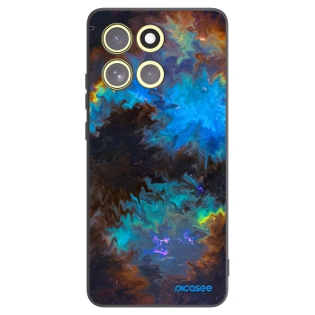 Picasee Motorola Moto G86 Power 5G Hülle - Schwarzes Silikon - Space