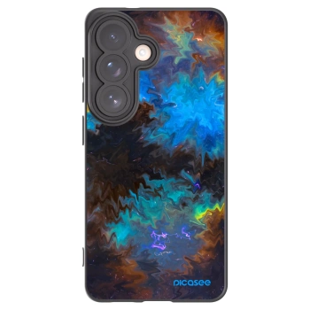 Picasee Samsung Galaxy S26 Hülle - Schwarzes Silikon - Space