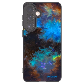 Picasee Samsung Galaxy S26+ Hülle - Schwarzes Silikon - Space