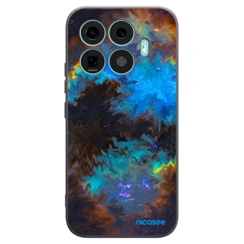 Picasee Xiaomi 17T Hülle - Schwarzes Silikon - Space