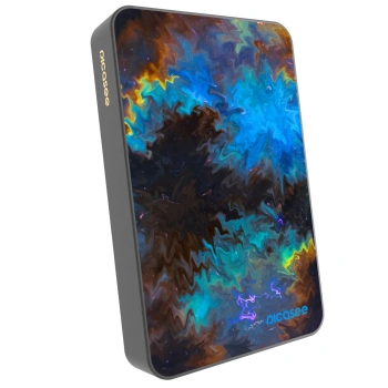 Picasee Powerbank mit MagSafe 10 000 mAh Grau - Space
