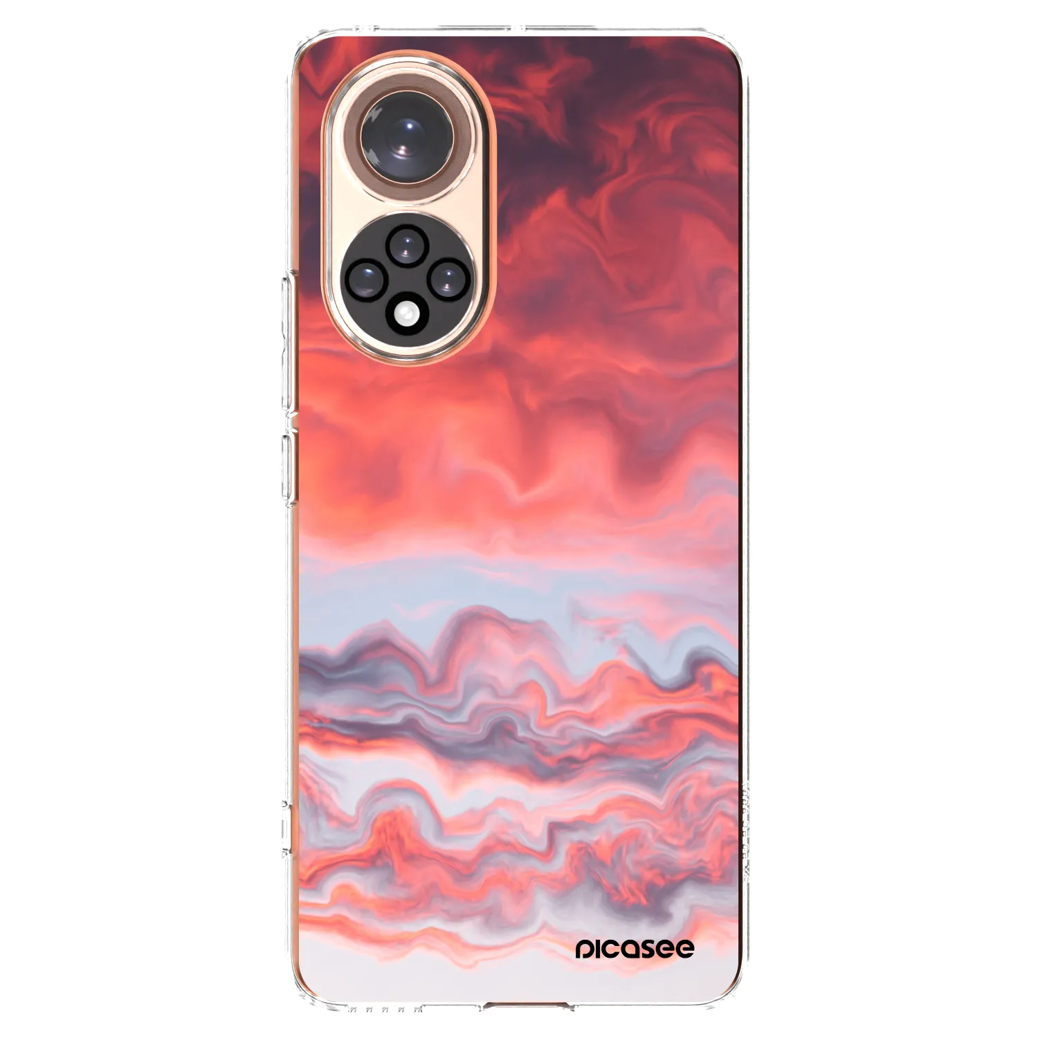 Picasee Huawei Nova 9 Hülle - Transparentes Silikon - Sunset