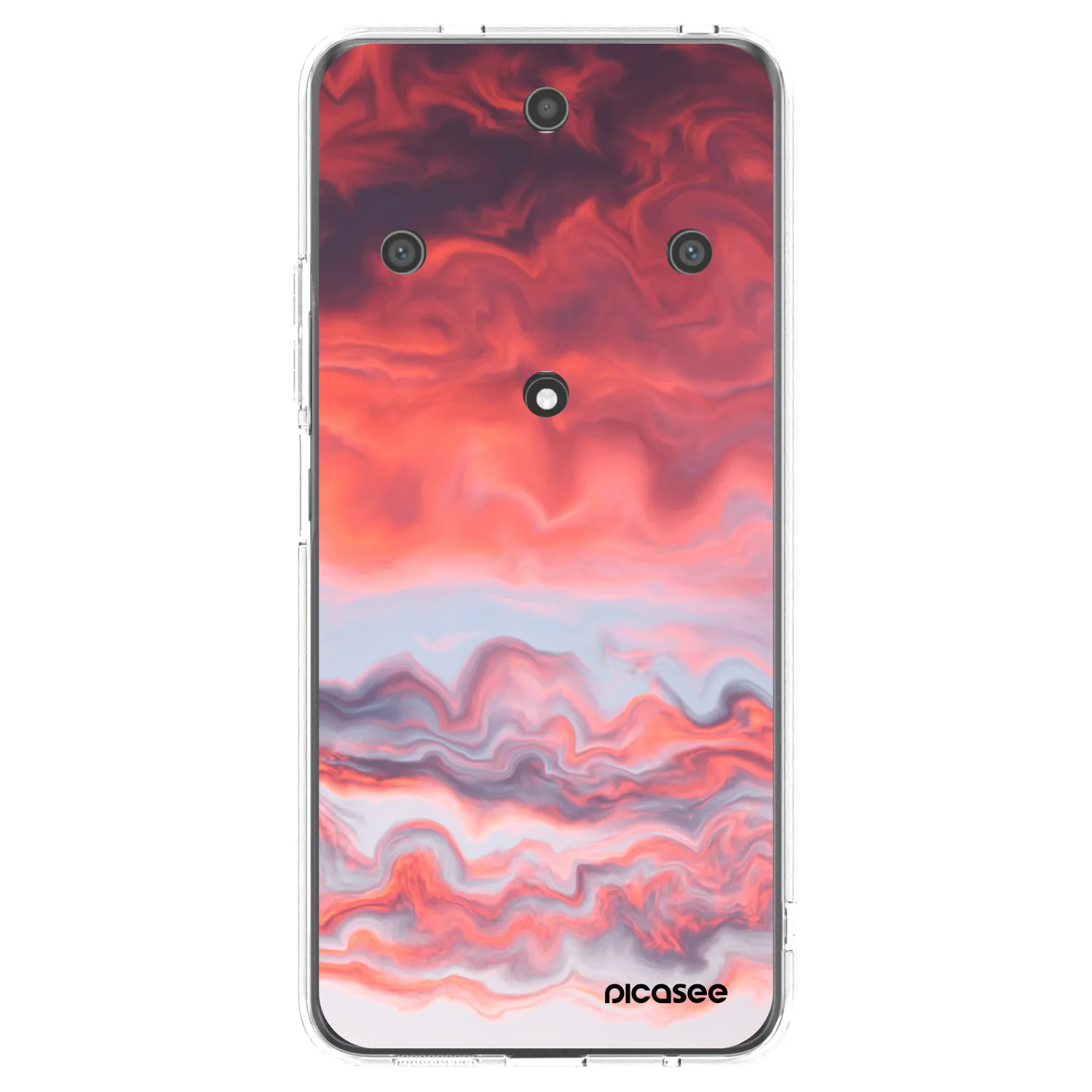 Picasee Honor Magic5 Lite 5G Hülle - Transparentes Silikon - Sunset
