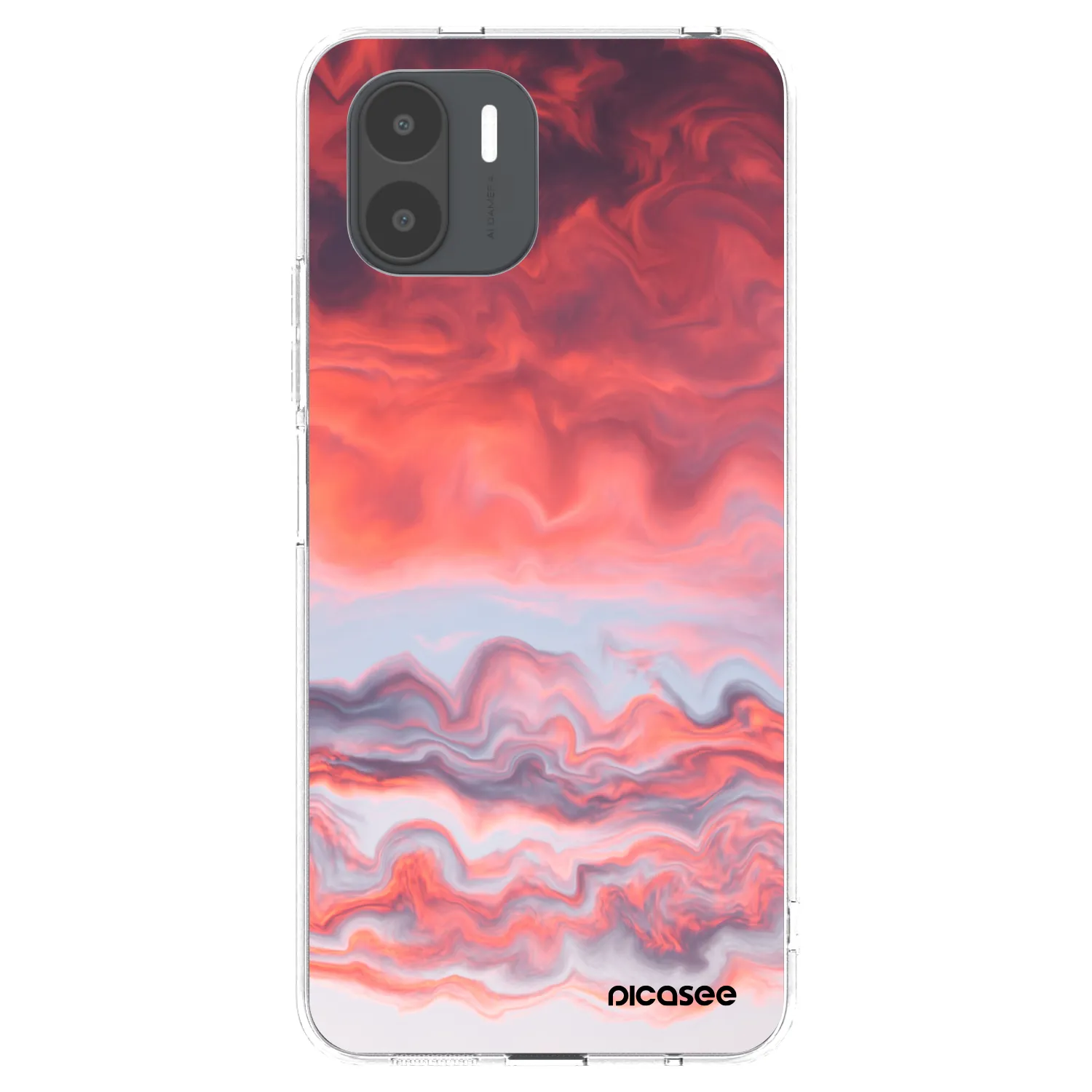 Picasee Xiaomi Redmi A2 Hülle - Transparentes Silikon - Sunset