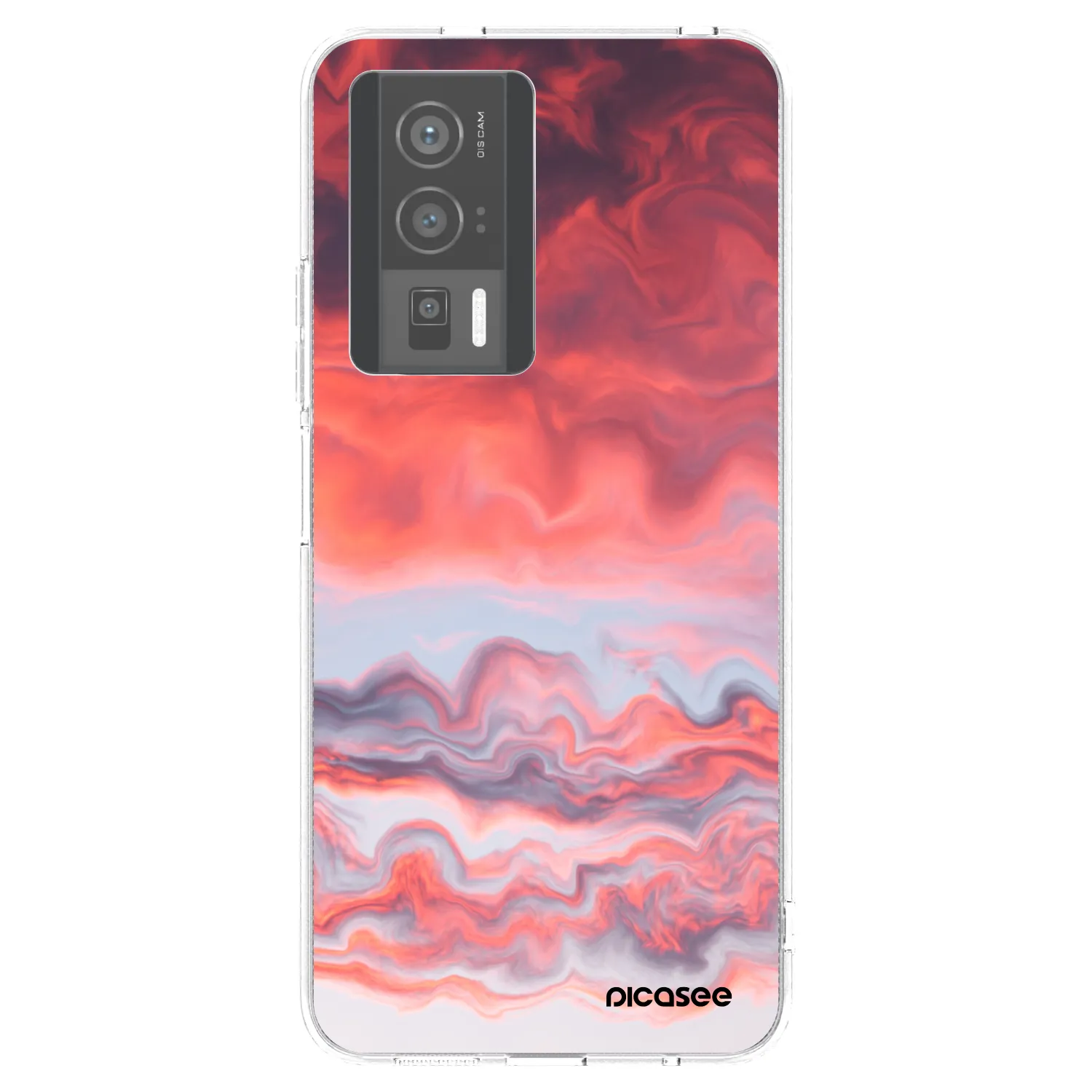 Picasee Xiaomi Poco F5 Pro 5G Hülle - Transparentes Silikon - Sunset