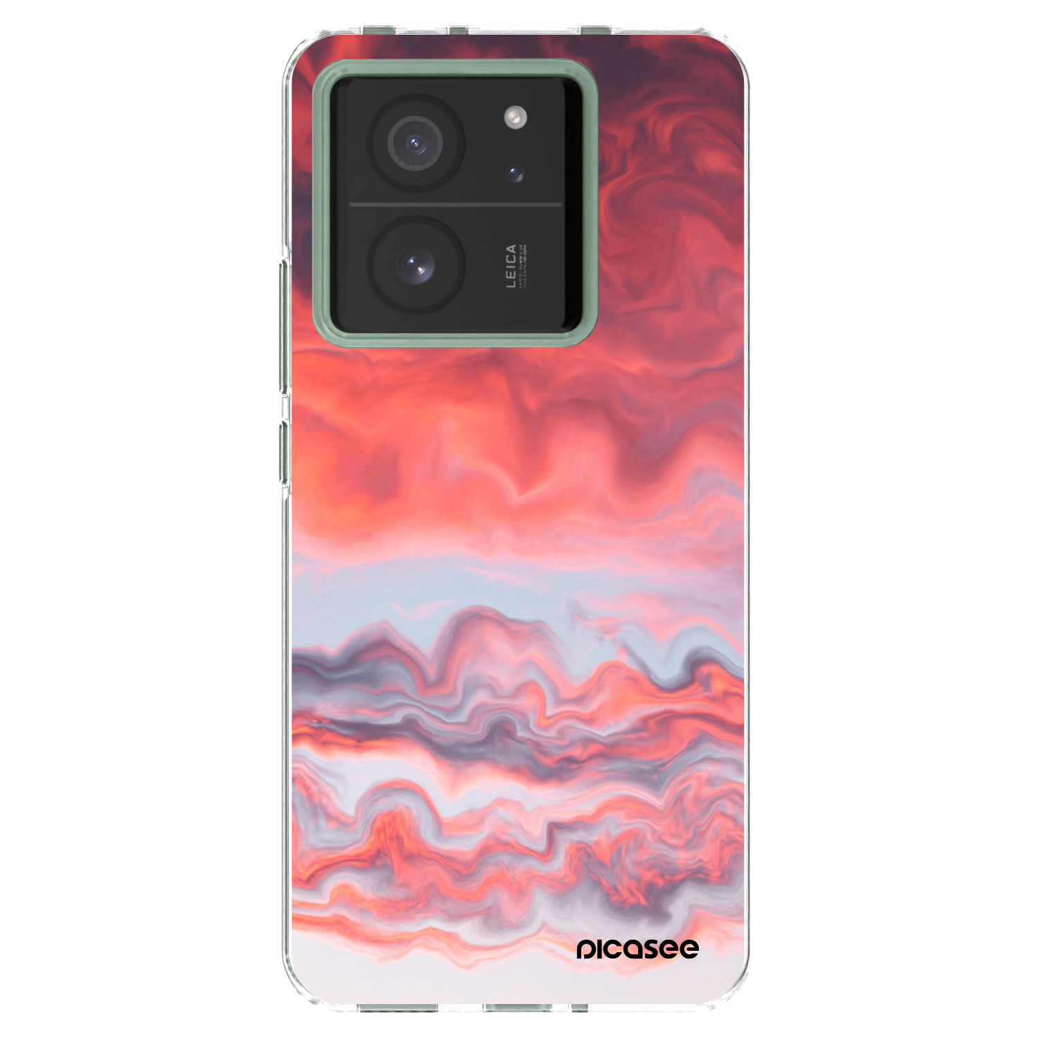 Picasee Xiaomi 13T Hülle - Transparentes Silikon - Sunset