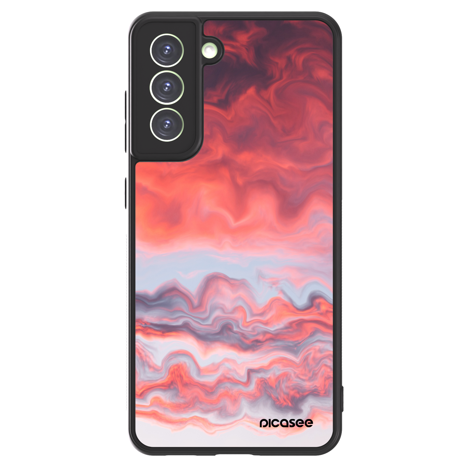 Picasee ULTIMATE CASE PowerShare für Samsung Galaxy S21 FE 5G - Sunset