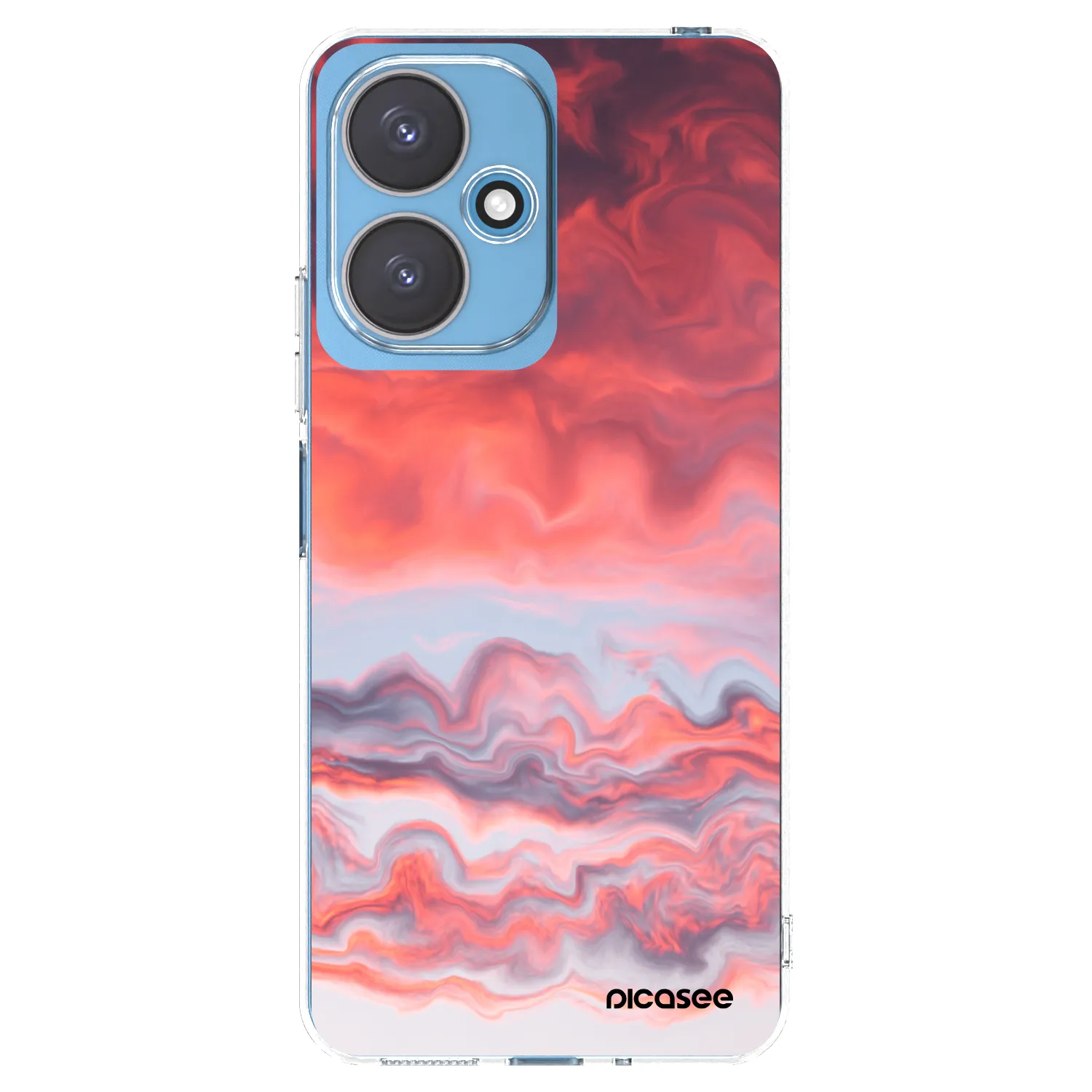 Picasee Xiaomi Redmi 13C 5G Hülle - Transparentes Silikon - Sunset