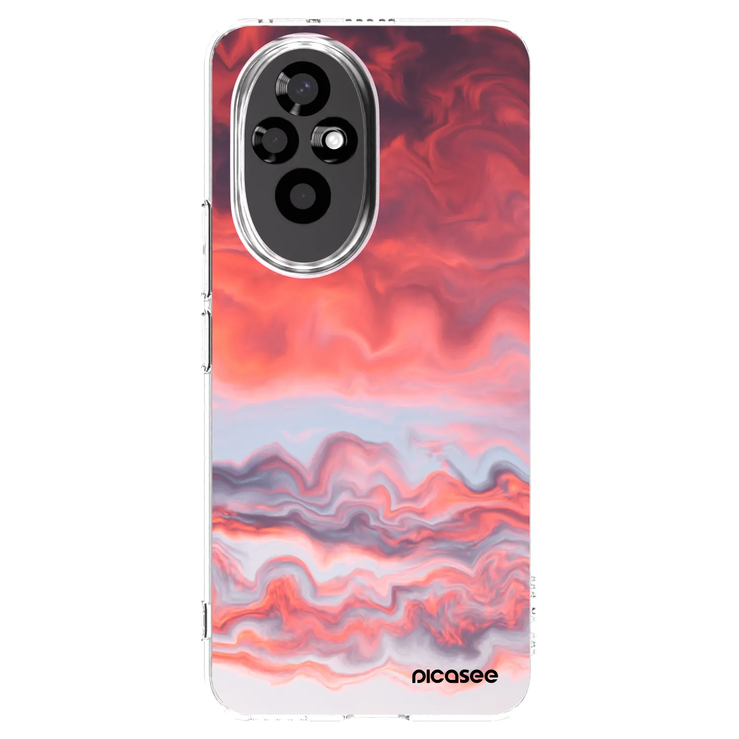 Picasee Honor 200 Pro 5G Hülle - Transparentes Silikon - Sunset