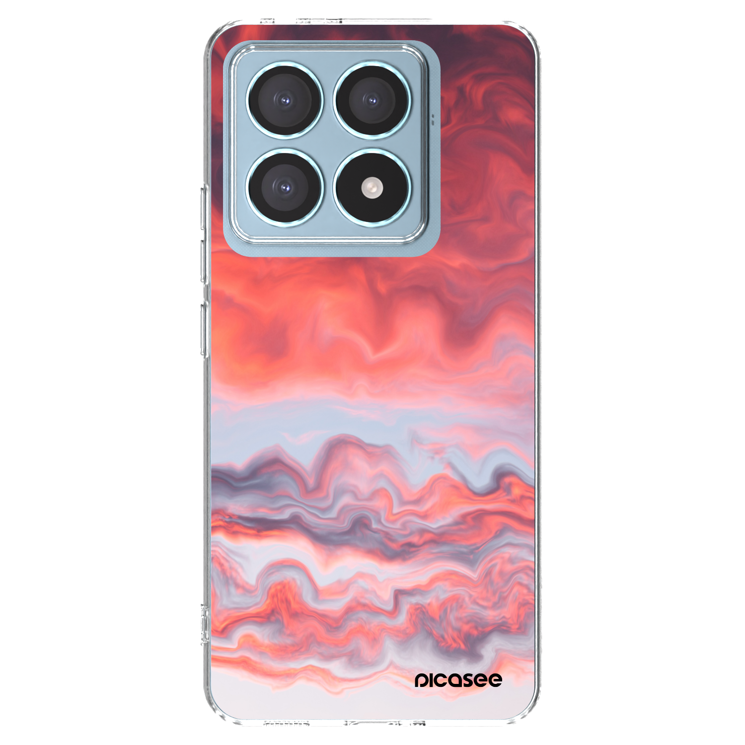 Picasee Xiaomi 14T Pro Hülle - Transparentes Silikon - Sunset