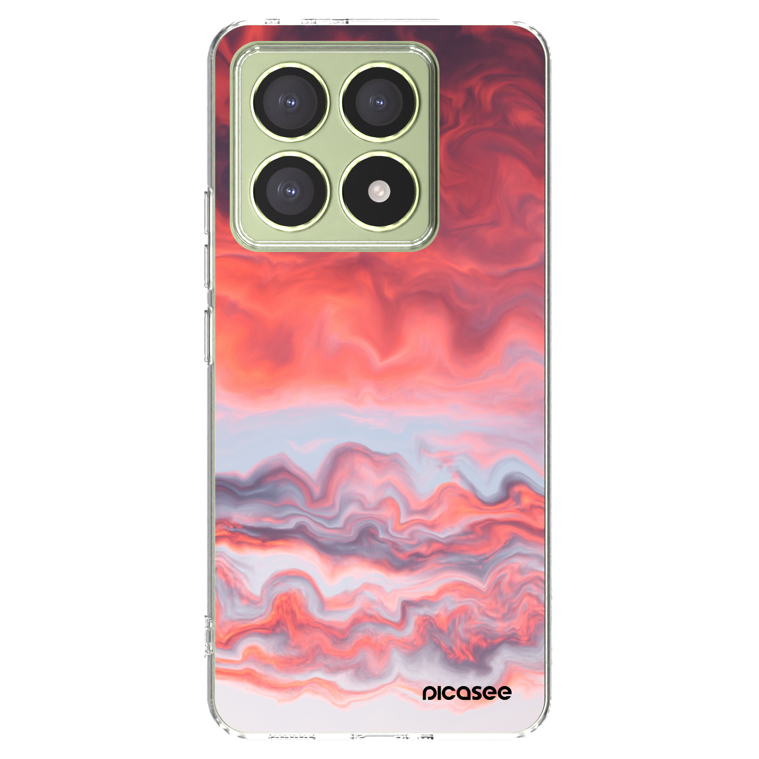 Picasee Xiaomi 14T Hülle - Transparentes Silikon - Sunset