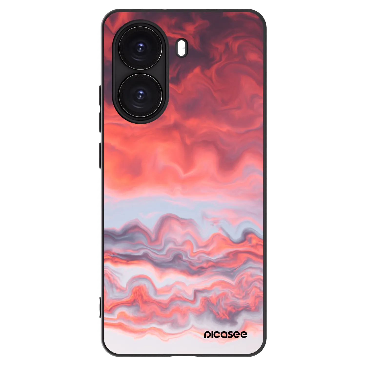 Picasee Xiaomi Poco X7 Pro 5G Hülle - Schwarzes Silikon - Sunset
