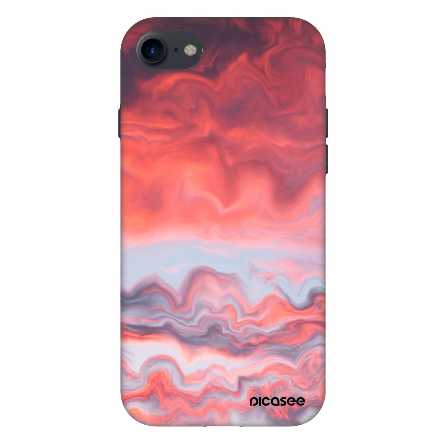 Picasee Fashion Case für Apple iPhone SE 2020 - Sunset