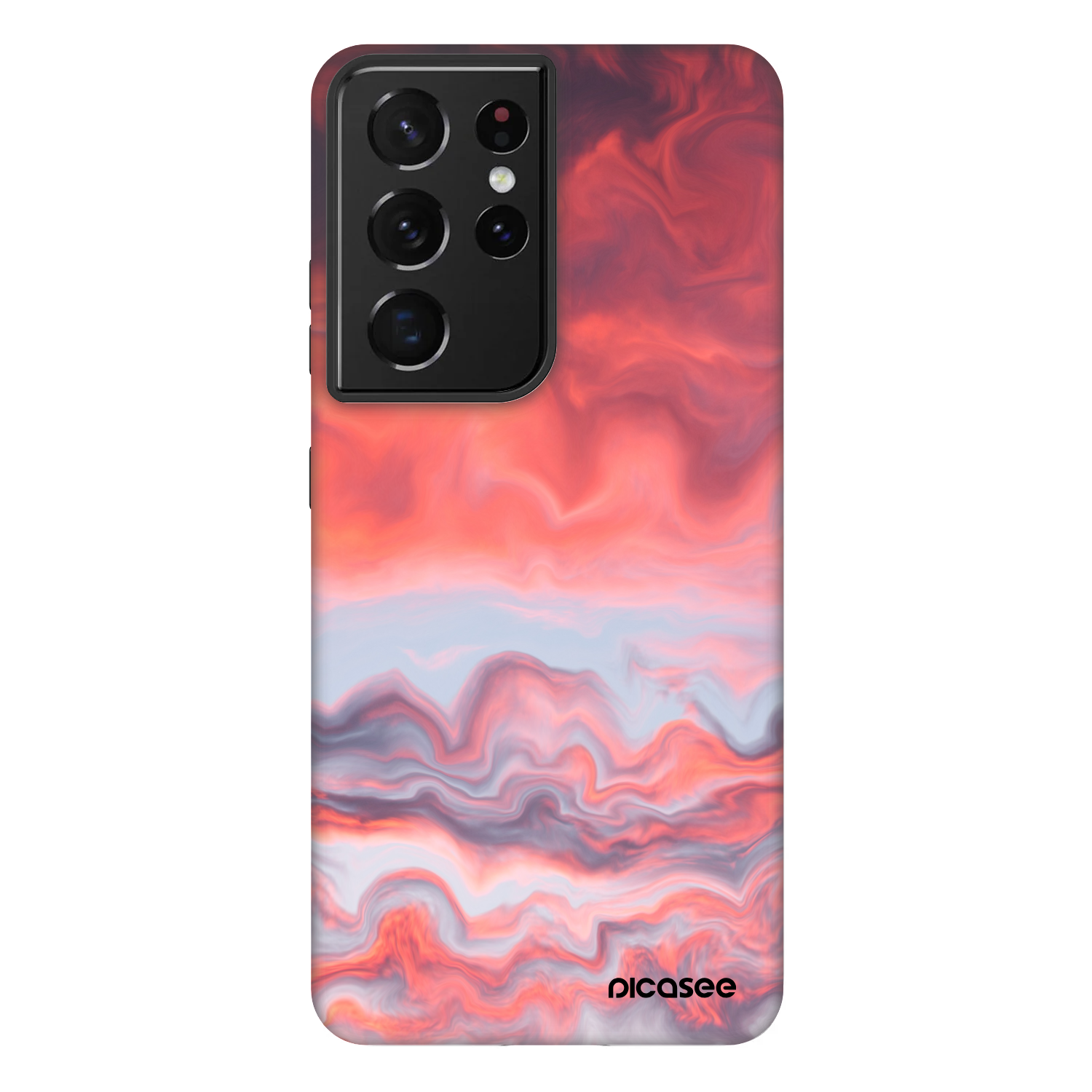 Picasee Fashion Case für Samsung Galaxy S21 Ultra 5G G998B - Sunset