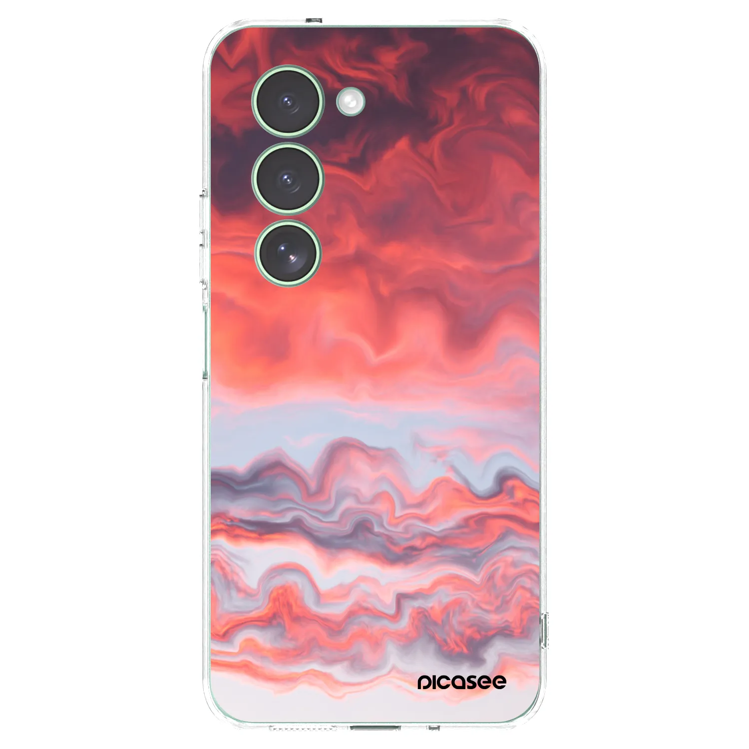 Picasee Xiaomi Redmi 15 5G Hülle - Transparentes Silikon - Sunset