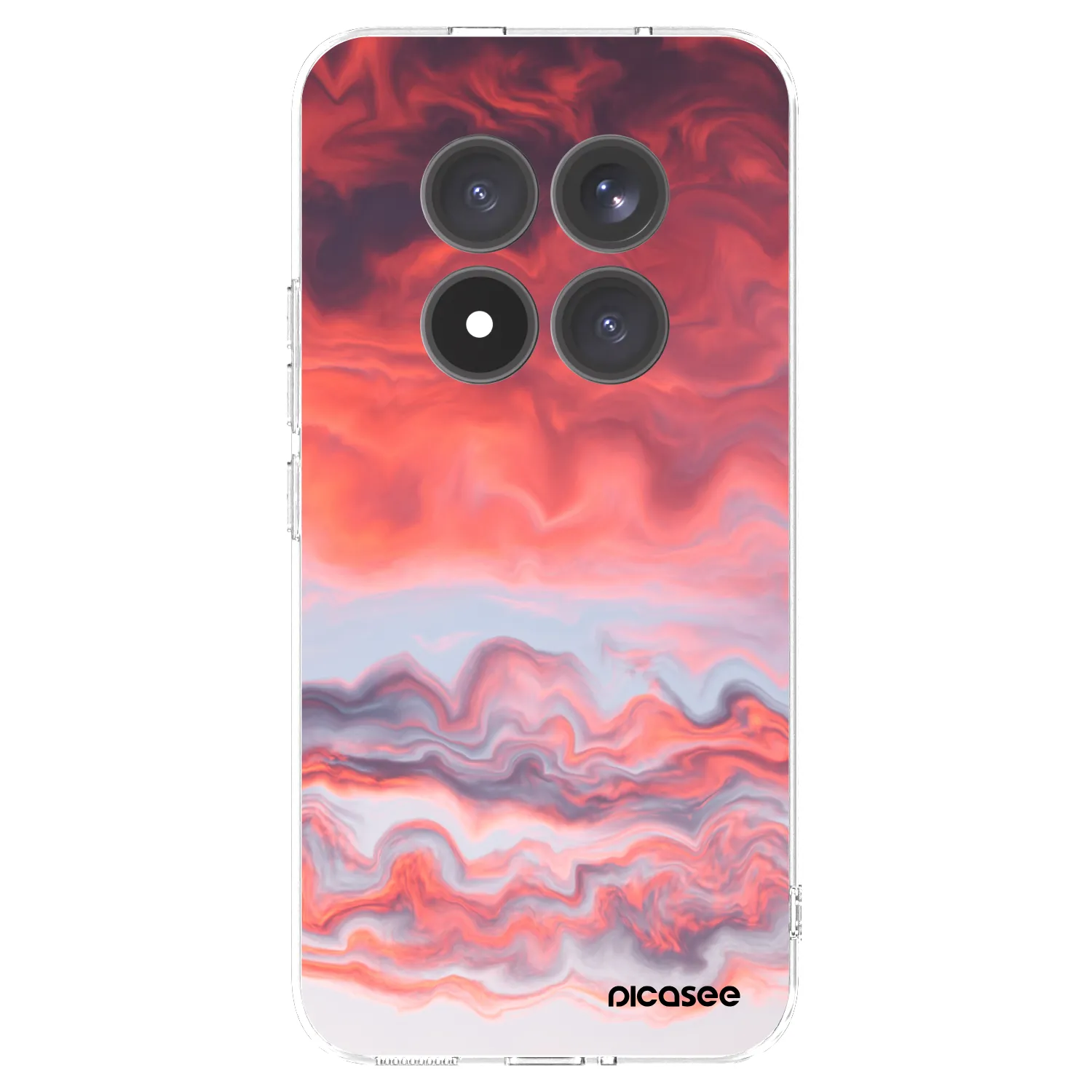 Picasee Xiaomi Redmi Note 15 Pro+ Hülle - Transparentes Silikon - Sunset