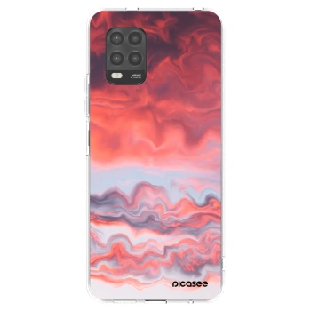 Picasee Xiaomi Mi 10 Lite Hülle - Transparentes Silikon - Sunset