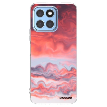 Picasee Honor X6 Hülle - Transparentes Silikon - Sunset