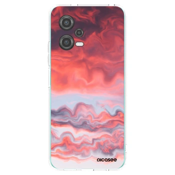 Picasee Xiaomi Poco X5 Hülle - Transparentes Silikon - Sunset
