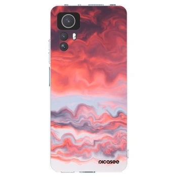 Picasee Xiaomi Redmi Note 12S Hülle - Transparentes Silikon - Sunset