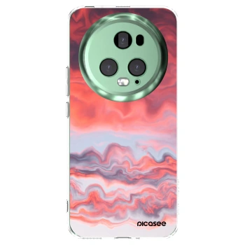 Picasee Honor Magic5 Pro Hülle - Transparentes Silikon - Sunset