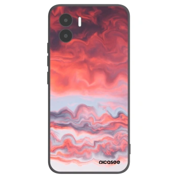 Picasee Xiaomi Redmi A2 Hülle - Schwarzes Silikon - Sunset