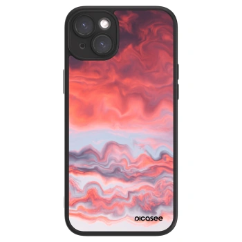 Picasee ULTIMATE CASE MagSafe für Apple iPhone 15 Plus - Sunset