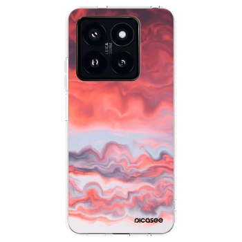 Picasee Xiaomi 14 Pro Hülle - Transparentes Silikon - Sunset