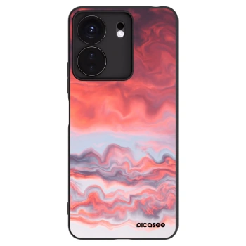 Picasee Xiaomi Redmi 13C 4G Hülle - Schwarzes Silikon - Sunset