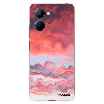 Picasee Realme C33 (2023) Hülle - Transparentes Silikon - Sunset