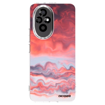Picasee Honor 200 5G Hülle - Transparentes Silikon - Sunset