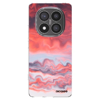 Picasee Xiaomi Redmi Note 14 Pro+ 5G Hülle - Transparentes Silikon - Sunset