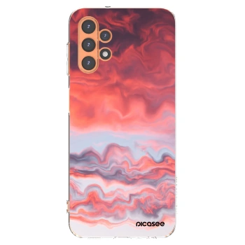 Picasee Samsung Galaxy A13 5G Hülle - Transparentes Silikon - Sunset