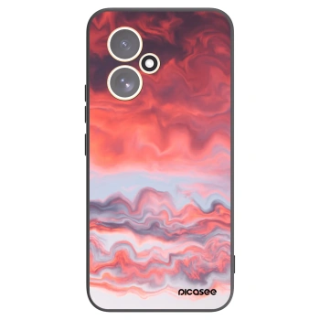 Picasee Honor 400 5G Hülle - Schwarzes Silikon - Sunset