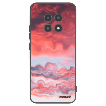 Picasee Realme 12X Hülle - Schwarzes Silikon - Sunset