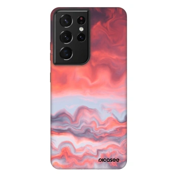 Picasee Fashion Case für Samsung Galaxy S21 Ultra 5G G998B - Sunset