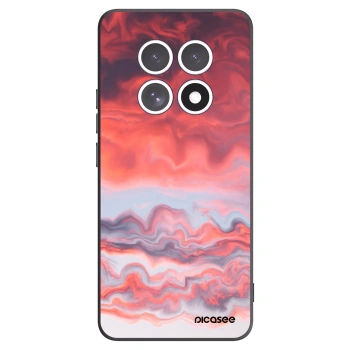 Picasee Xiaomi Redmi Note 15 Hülle - Schwarzes Silikon - Sunset