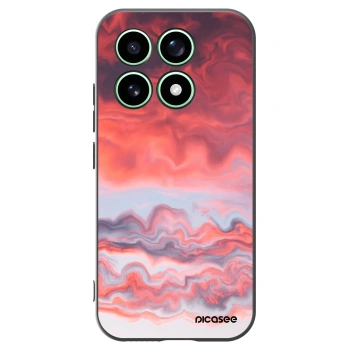 Picasee Xiaomi 17 Hülle - Schwarzes Silikon - Sunset
