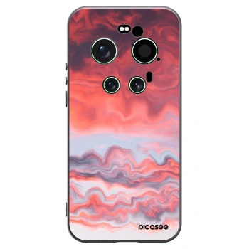 Picasee Xiaomi 17 Ultra Hülle - Schwarzes Silikon - Sunset