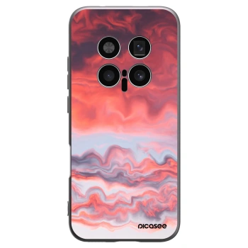 Picasee Honor Magic8 Pro 5G Hülle - Schwarzes Silikon - Sunset