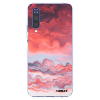 Picasee Xiaomi Mi 9 SE Hülle - Transparentes Silikon - Sunset