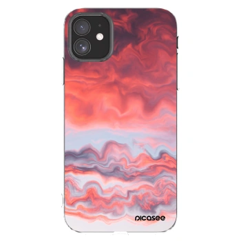 Picasee Apple iPhone 11 Hülle - Transparentes Silikon - Sunset