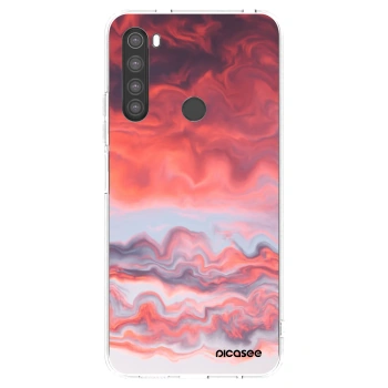 Picasee Xiaomi Redmi Note 8 Hülle - Transparentes Silikon - Sunset