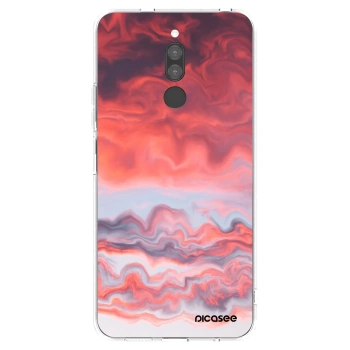 Picasee Xiaomi Redmi 8 Hülle - Transparentes Silikon - Sunset