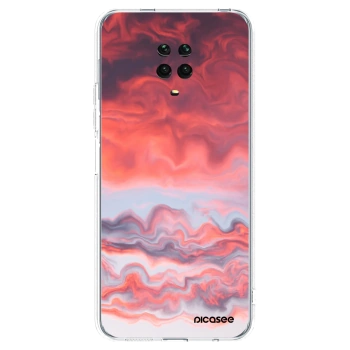Picasee Xiaomi Redmi Note 9 Pro Hülle - Transparentes Silikon - Sunset