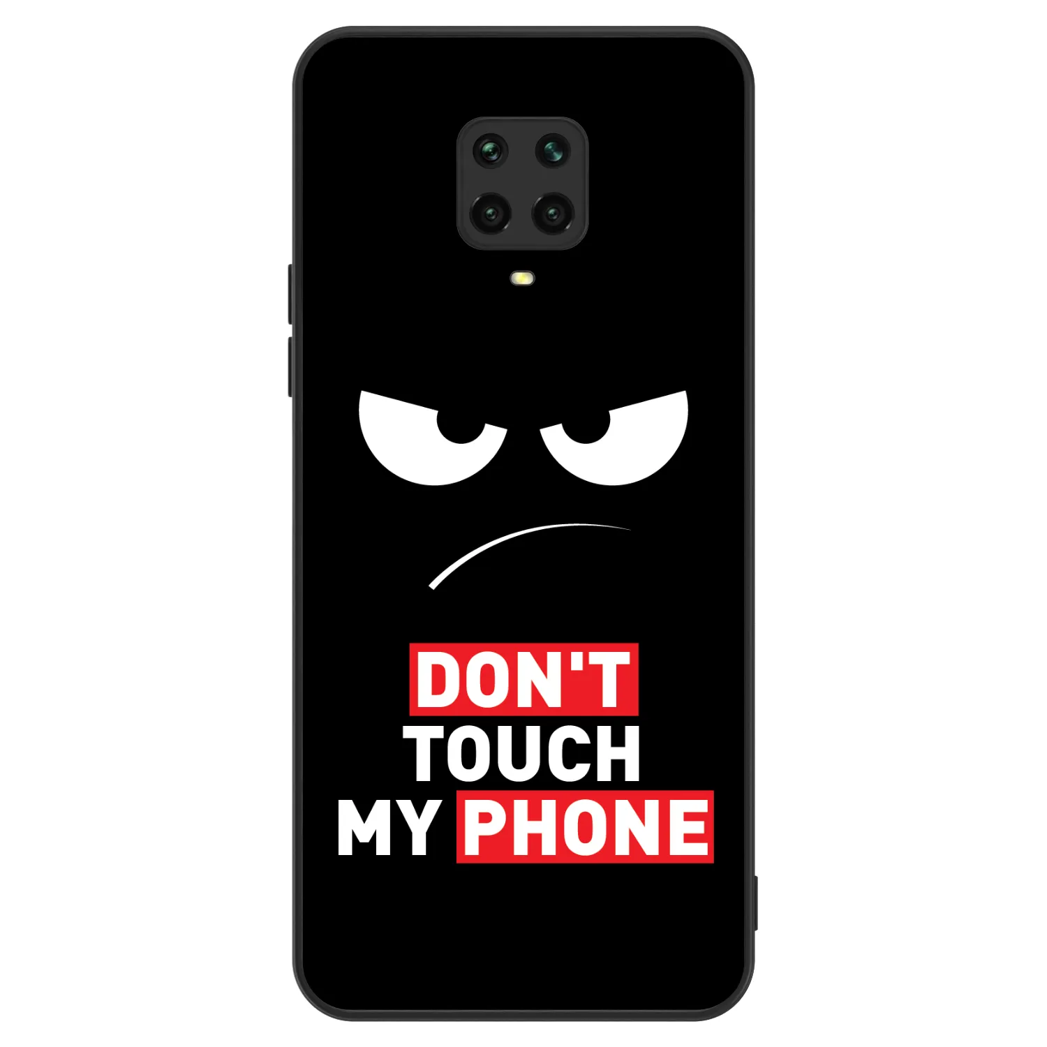 Picasee ULTIMATE CASE für Xiaomi Redmi Note 9 Pro - Angry Eyes - Transparent
