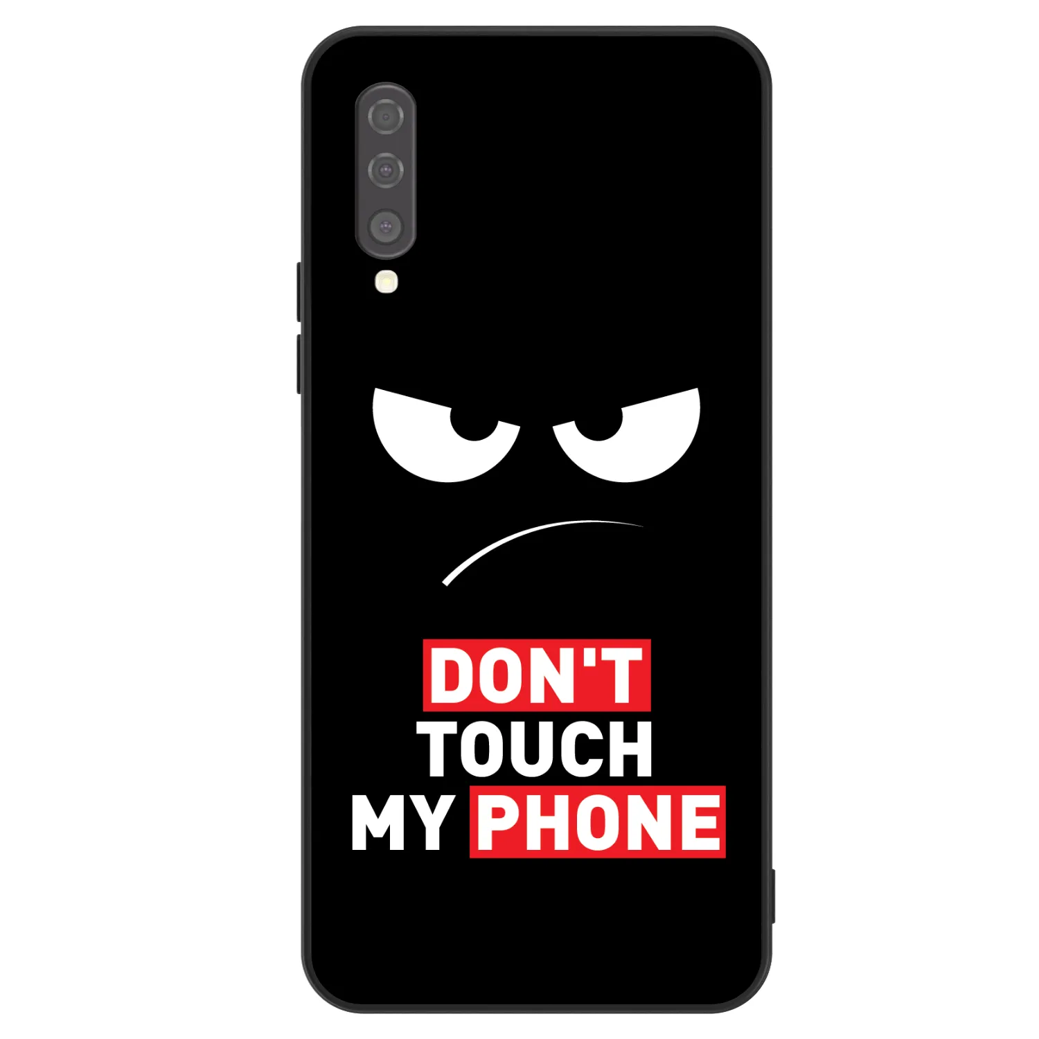 Picasee ULTIMATE CASE für Samsung Galaxy A50 A505F - Angry Eyes - Transparent