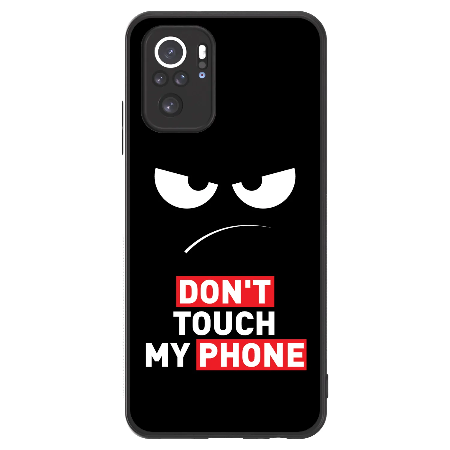Picasee ULTIMATE CASE für Xiaomi Redmi Note 10 - Angry Eyes - Transparent