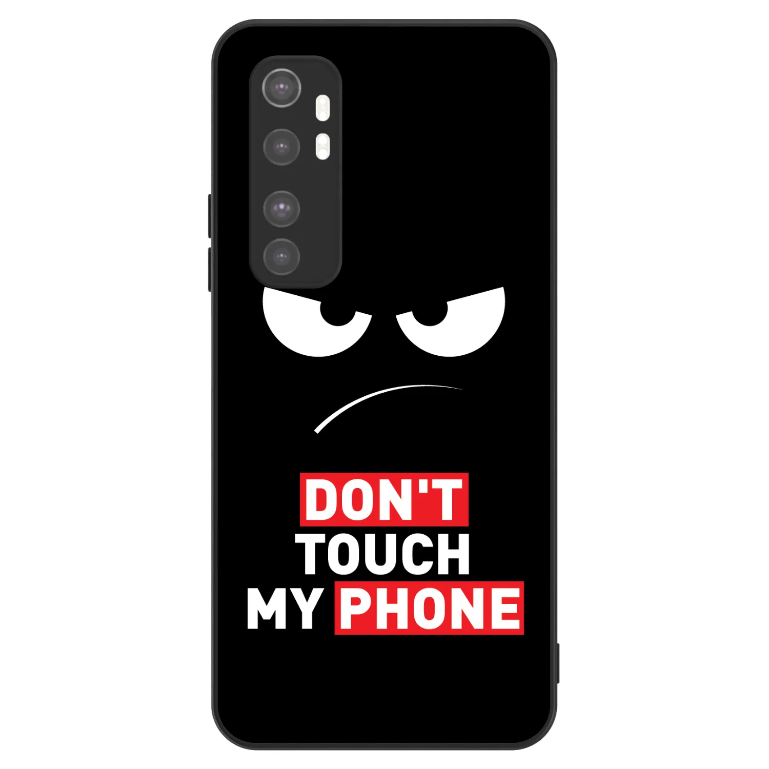 Picasee ULTIMATE CASE für Xiaomi Mi Note 10 Lite - Angry Eyes - Transparent