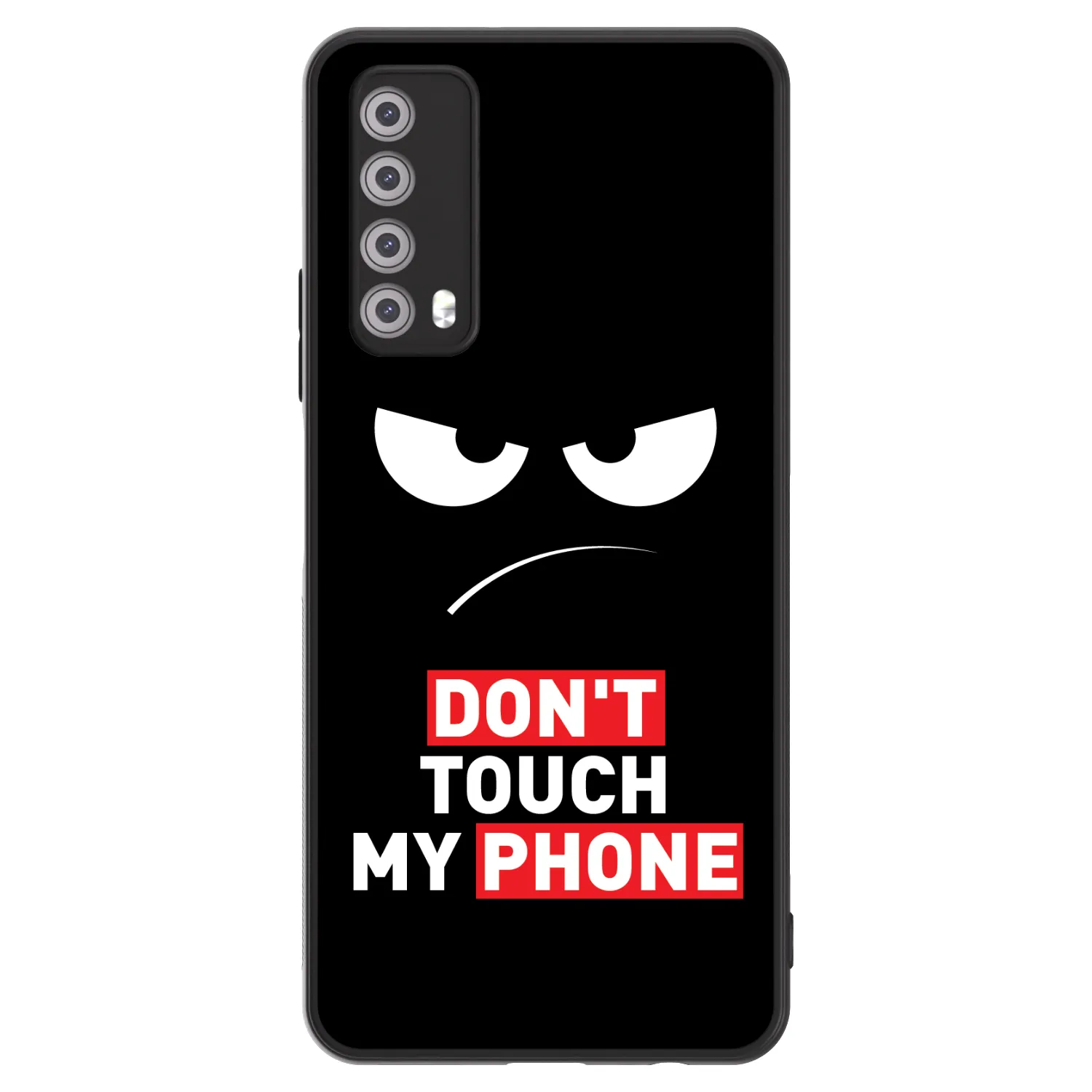 Picasee ULTIMATE CASE für Huawei P Smart 2021 - Angry Eyes - Transparent